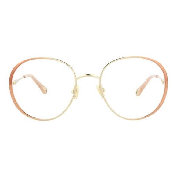 Chloé Womens Round/Oval Nude Nude Transparent Fashion Designer Eyewear - Picture 1 of 4